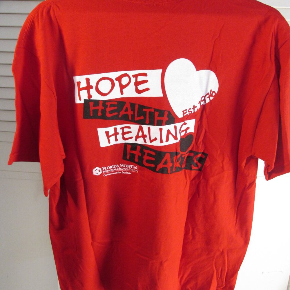 Florida Hospital - Go Red-Cardiovascular Institute T-Shirt - Large